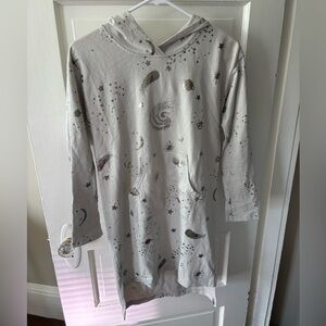 Tea Collection Gray Starry Hoodie